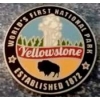YELLOWSTONE PIN WORLD'S FIRST NATIONAL PARK PINS